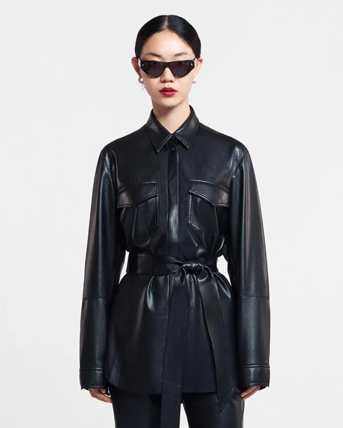 Nanushka Tops Artha Black 8211 Women