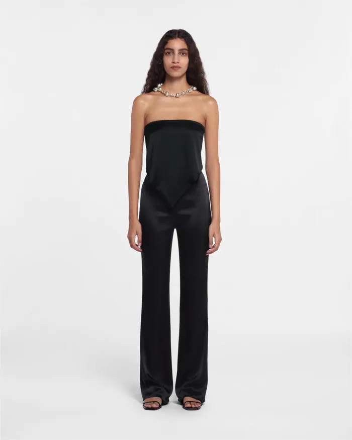 Nanushka Tops Brita Black 8211 Women Nanushka Tops Brita Black 8211 Women