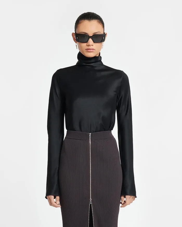Nanushka Tops Eva Black 8211 Women