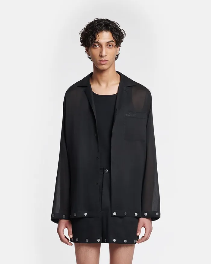 Nanushka Tops Jelmer Black 8211 Men