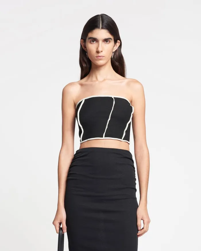 Nanushka Tops Luisa Black 8211 Women
