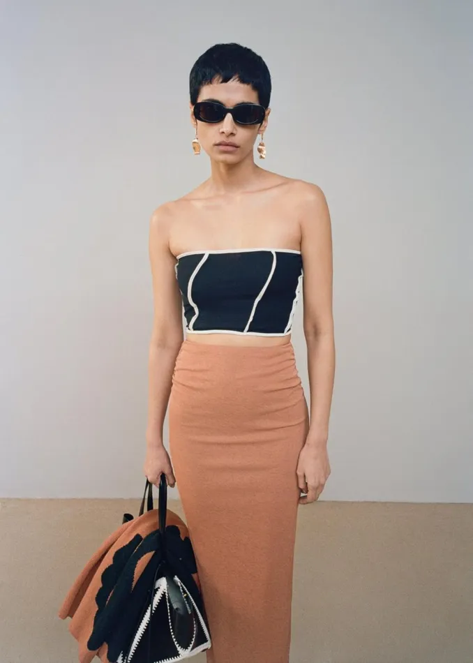 Nanushka Tops Luisa Black 8211 Women