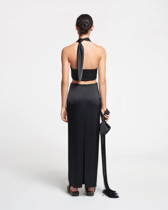 Nanushka Tops Maru Black 8211 Women