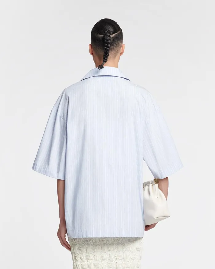 Nanushka Tops Maxton Blue 8211 Men
