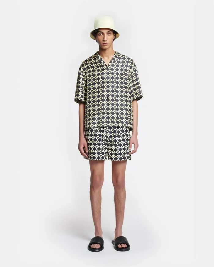 Nanushka Tops Maxton Diamond Check 8211 Men