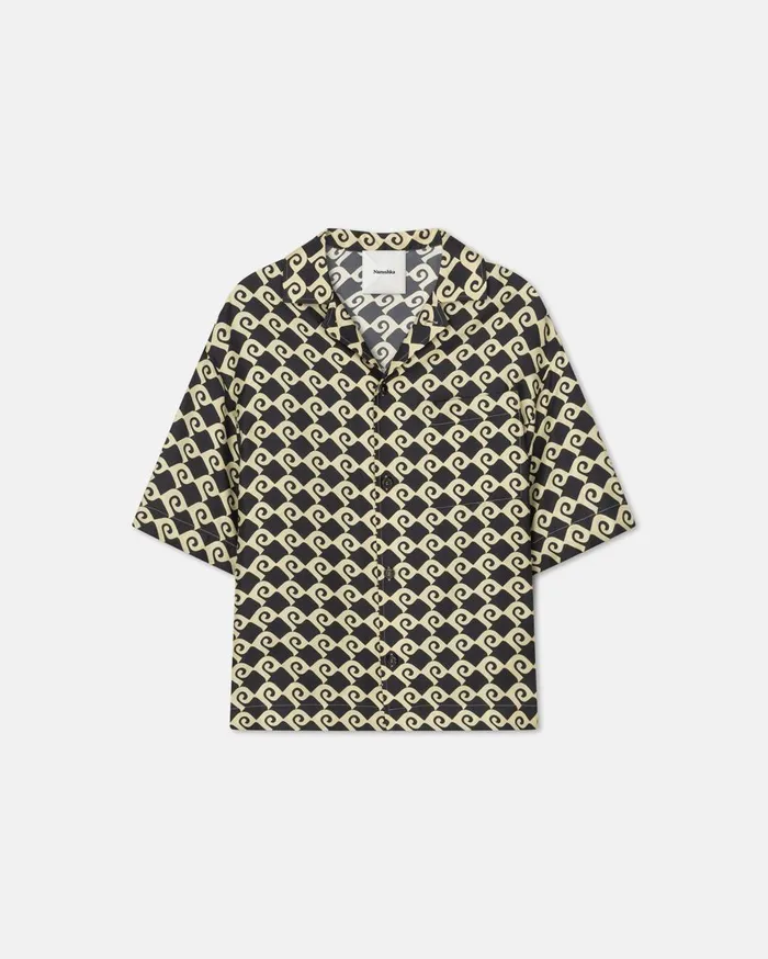 Nanushka Tops Maxton Diamond Check 8211 Men