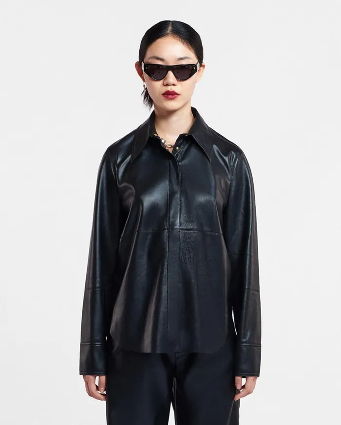 Nanushka Tops Naum Black 8211 Women