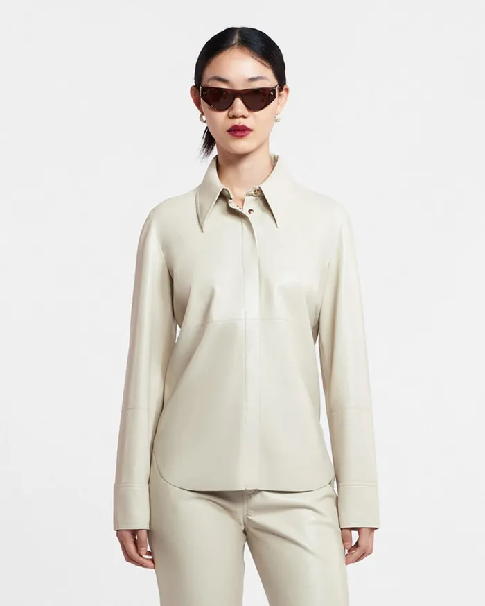 Nanushka Tops Naum Creme 8211 Women