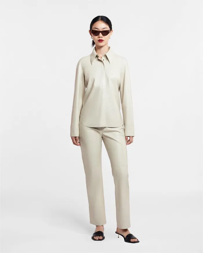 Nanushka Tops Naum Creme 8211 Women