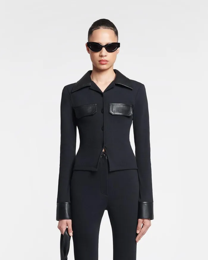 Nanushka Tops Rasima Black 8211 Women