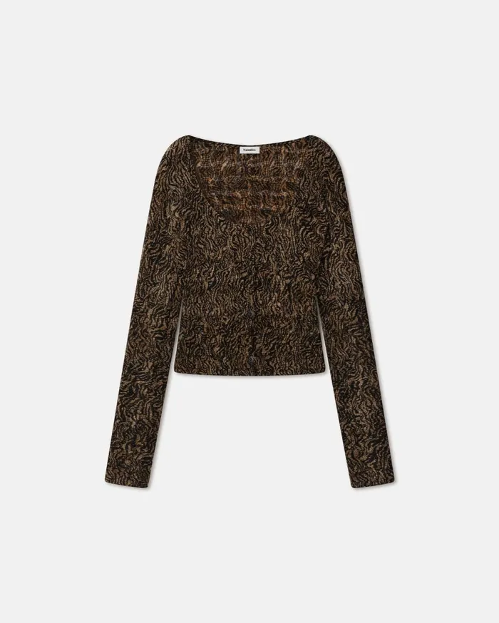 Nanushka Tops Rosine Zebra 8211 Women