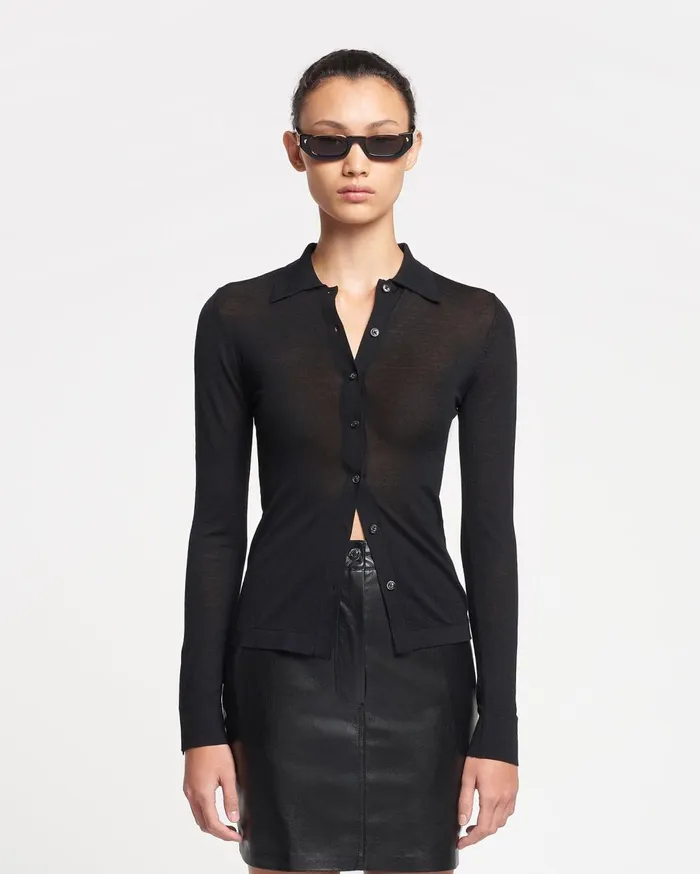 Nanushka Tops Thalia Black 8211 Women