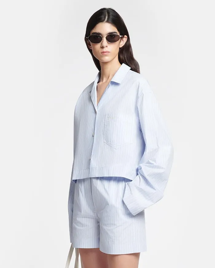 Nanushka Tops Vally Blue 8211 Women