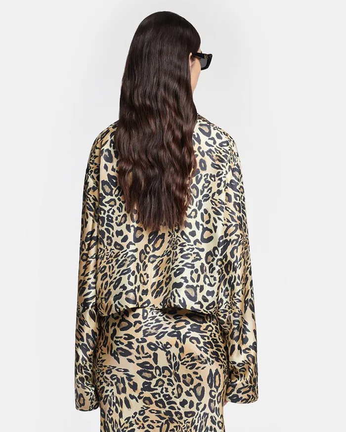Nanushka Tops Vally Leopard 8211 Women