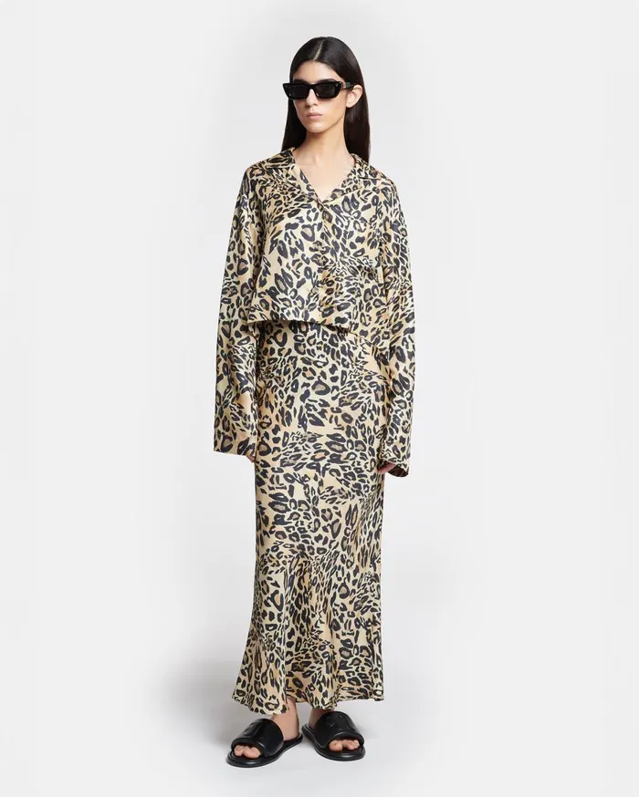 Nanushka Tops Vally Leopard 8211 Women
