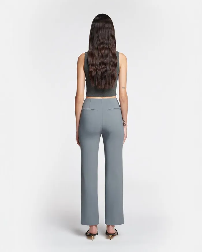 Nanushka Trousers Erinna Steel Blue 8211 Women