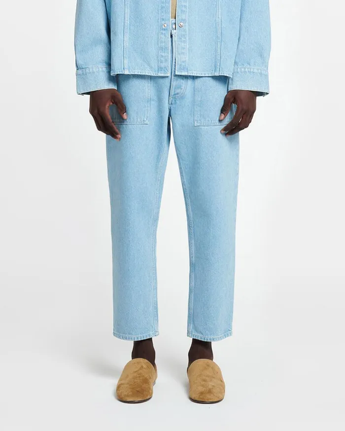 Nanushka Trousers Jasper Eco Light Wash 8211 Men