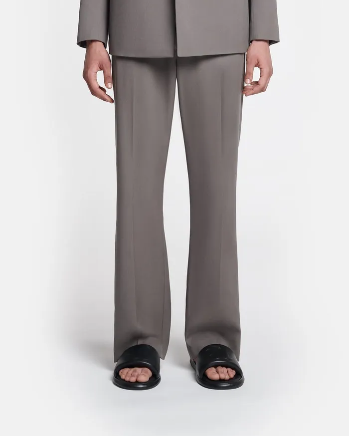 Nanushka Trousers Loic Gull Grey 8211 Men