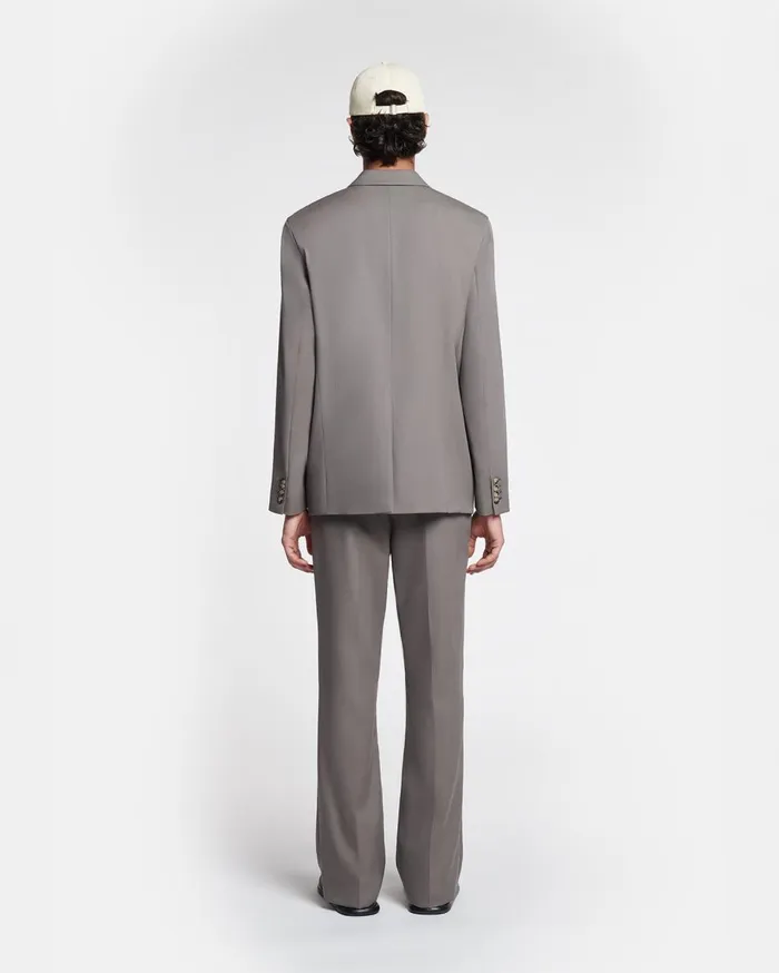 Nanushka Trousers Loic Gull Grey 8211 Men