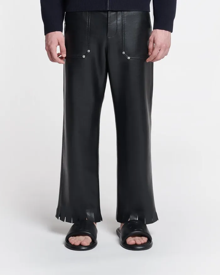 Nanushka Trousers Quido Black 8211 Men