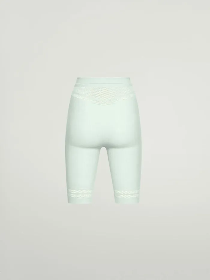 Net Lines Biker Aqua Women Wolford Shorts