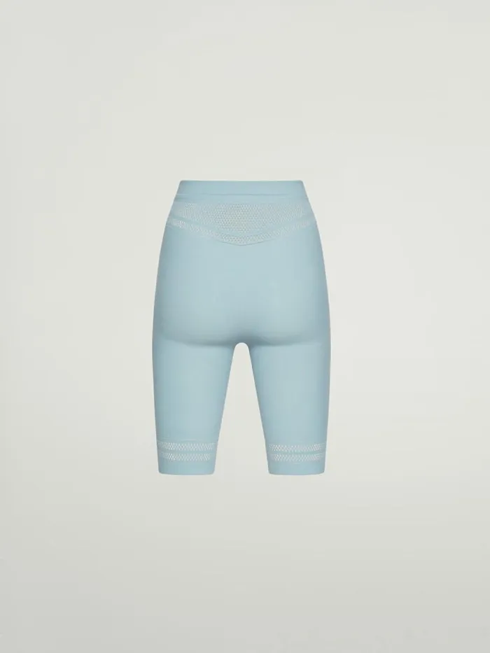 Net Lines Biker Sky Women Wolford Shorts