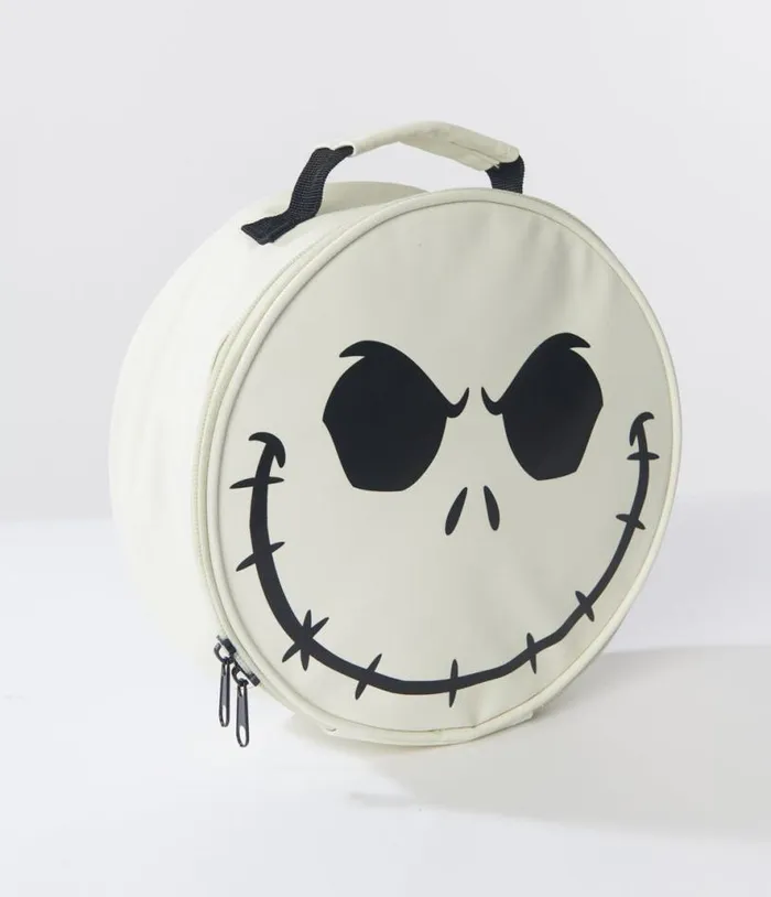 Nightmare Before Christmas Glow In The Dark Jack Lunch Tote Accessories Unique Vintage Tote Bags Nightmare Before Christmas Glow In The Dark Jack Lunch Tote Accessories Unique Vintage Tote Bags