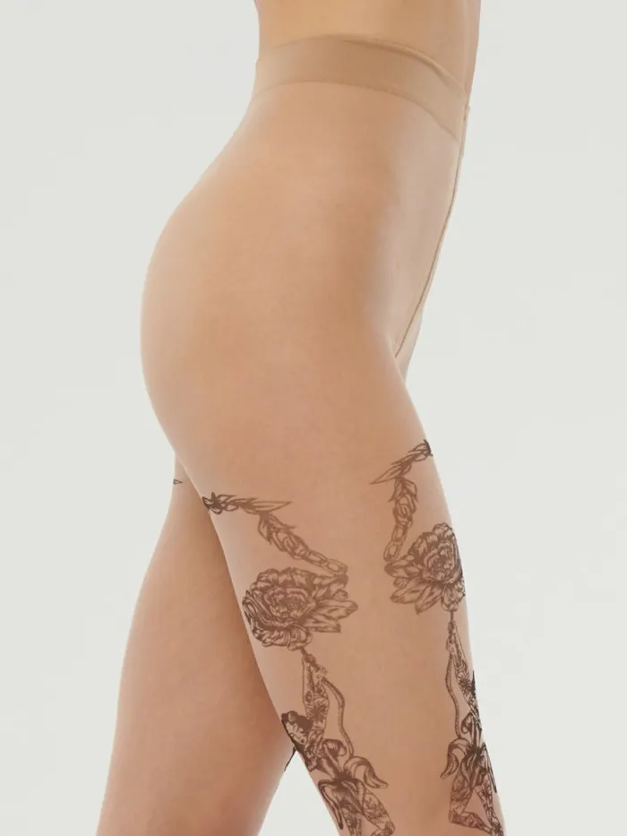 Olaf Hajek Tights Fairly Lightblack Women Wolford Tights