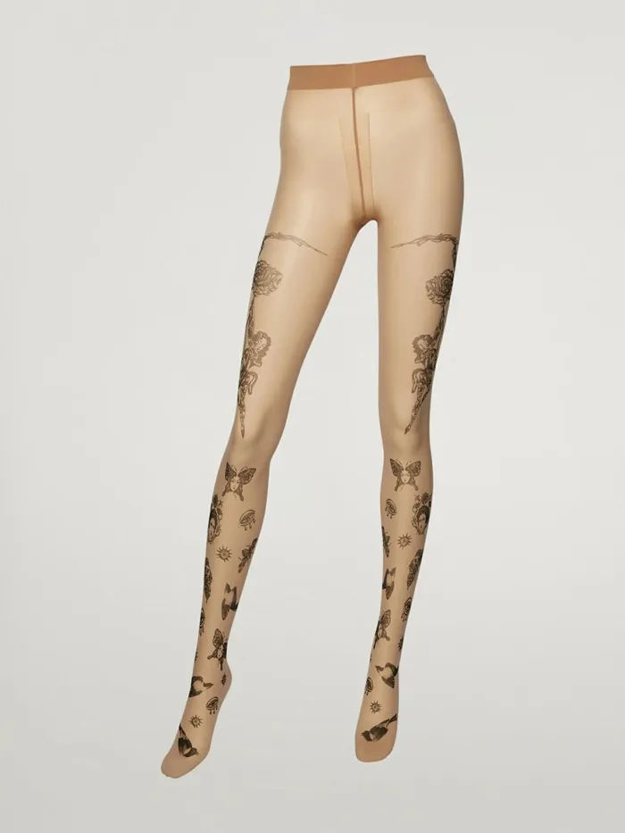 Olaf Hajek Tights Fairly Lightblack Women Wolford Tights