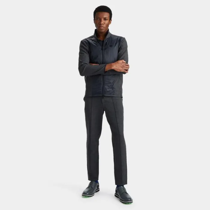 Outerwear Men GFORE GLEN PLAID TRACK JACKET Onyx