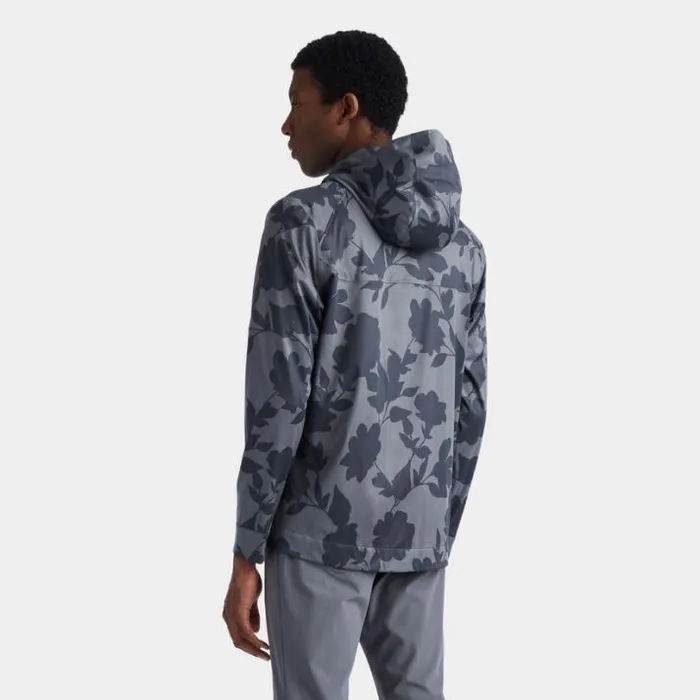 Outerwear Men GFORE TONAL FLORAL WEATHER RESISTANT REPELLER JACKET Charcoal