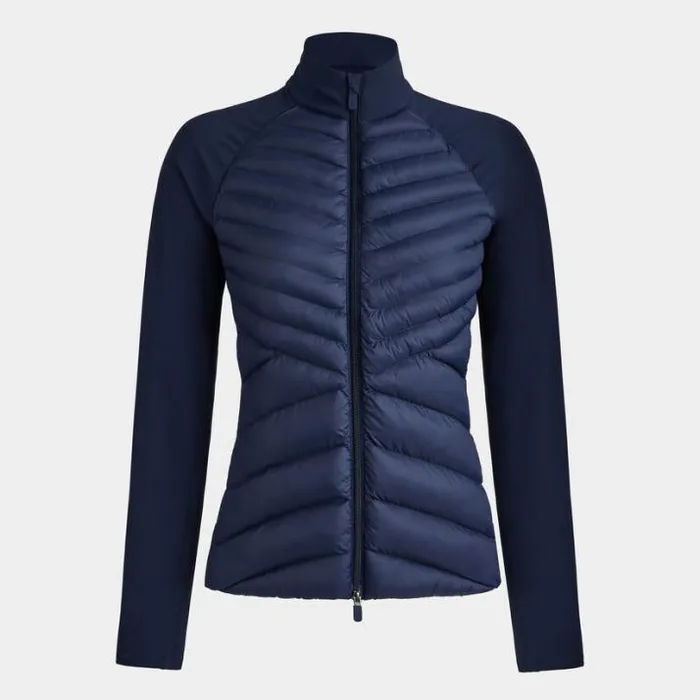 Outerwear Women GFORE HYBRID QUILTED TECH INTERLOCK JACKET Twilight