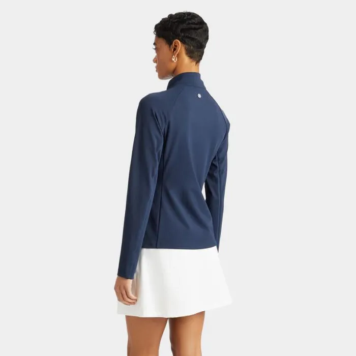 Outerwear Women GFORE HYBRID QUILTED TECH INTERLOCK JACKET Twilight