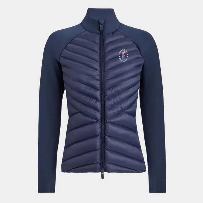 Outerwear Women GFORE Limited Edition 2024 US Open HYBRID QUILTED STRETCH TECH INTERLOCK JACKET Twilight Outerwear Women GFORE Limited Edition 2024 US Open HYBRID QUILTED STRETCH TECH INTERLOCK JACKET Twilight