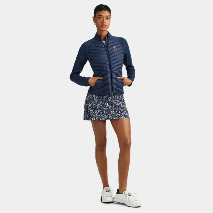 Outerwear Women GFORE Limited Edition 2024 US Open HYBRID QUILTED STRETCH TECH INTERLOCK JACKET Twilight