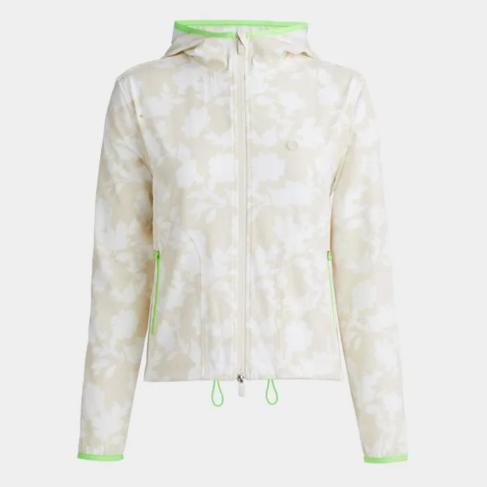 Outerwear Women GFORE TONAL FLORAL MAVERICK 4WAY STRETCH JACKET Stone
