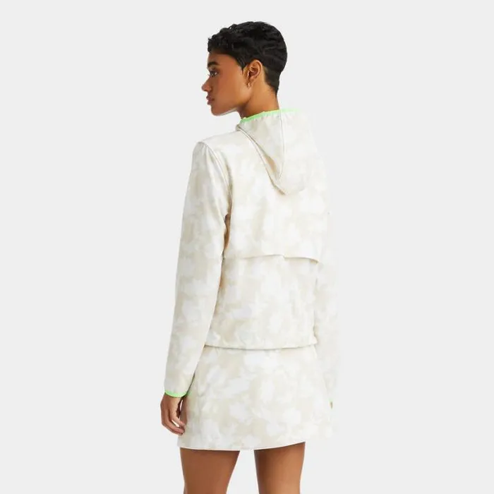 Outerwear Women GFORE TONAL FLORAL MAVERICK 4WAY STRETCH JACKET Stone