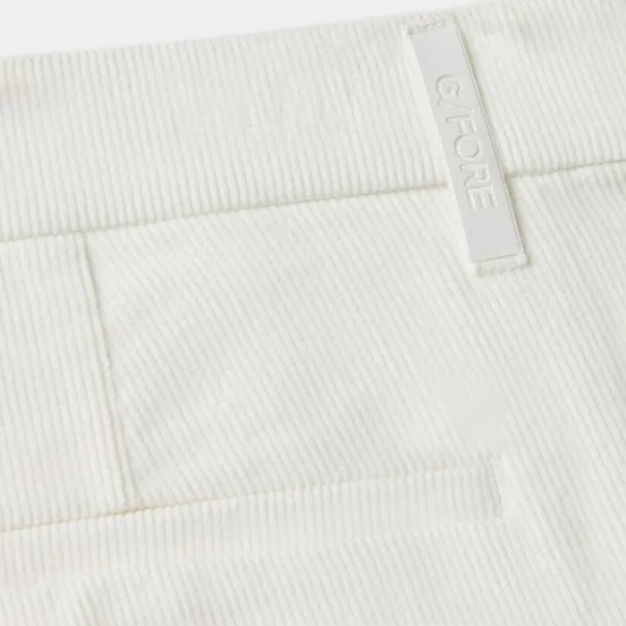 Pants Men GFORE MEN039S CLUBHOUSE STRETCH CORDUROY STRAIGHT LEG PANT Winter White