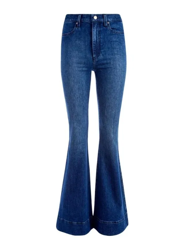 Pants Women Alice Olivia BEAUTIFUL HIGH RISE BELL Love Train