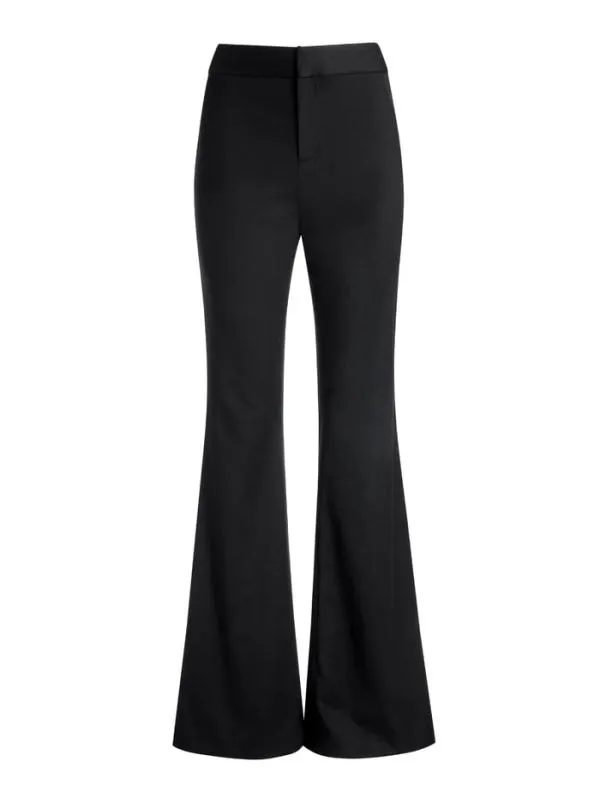Pants Women Alice Olivia DEANNA HIGH WAISTED BOOTCUT PANT Black
