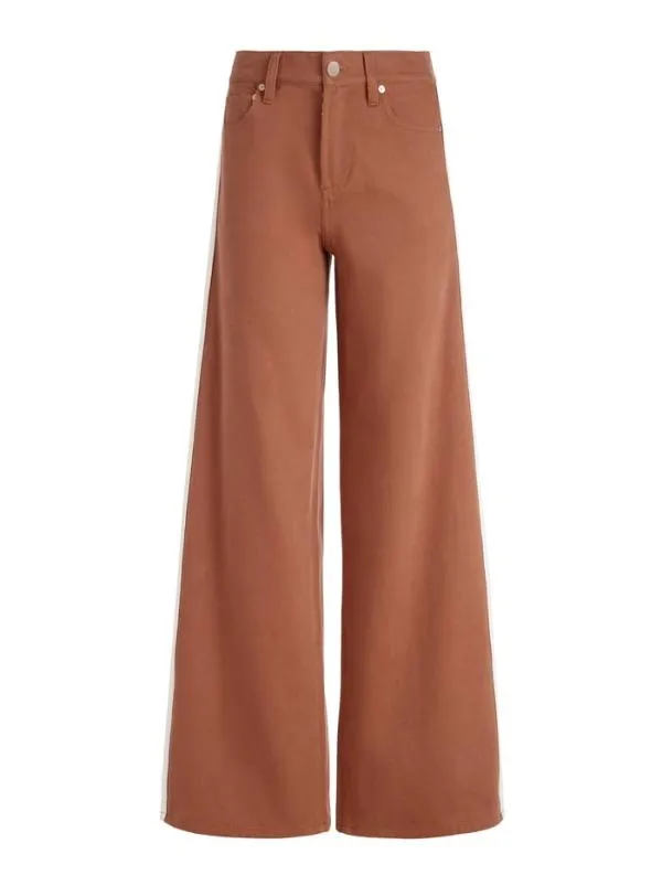 Pants Women Alice Olivia TRISH SIDE STRIPE JEAN Camel