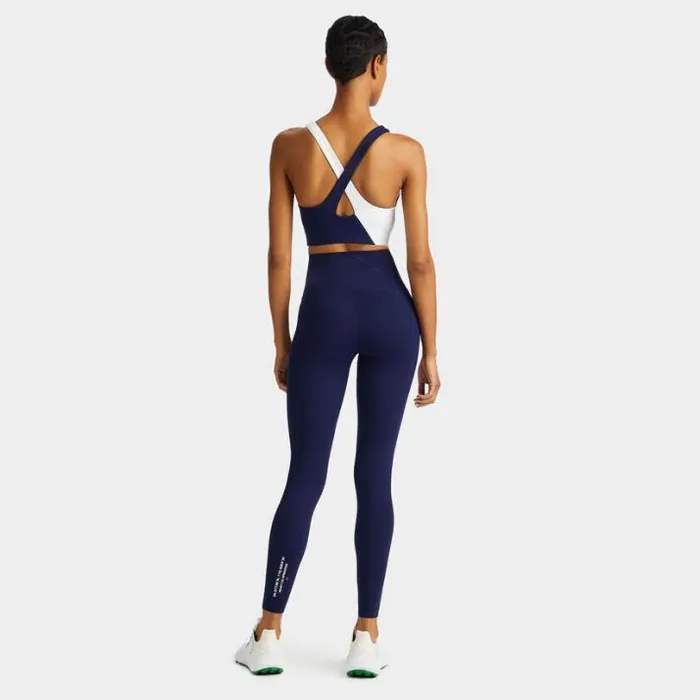 Pants Women GFORE SOFT TECH OPS TRI STRIPE HIGH RISE 78 LEGGING Patriot Navy
