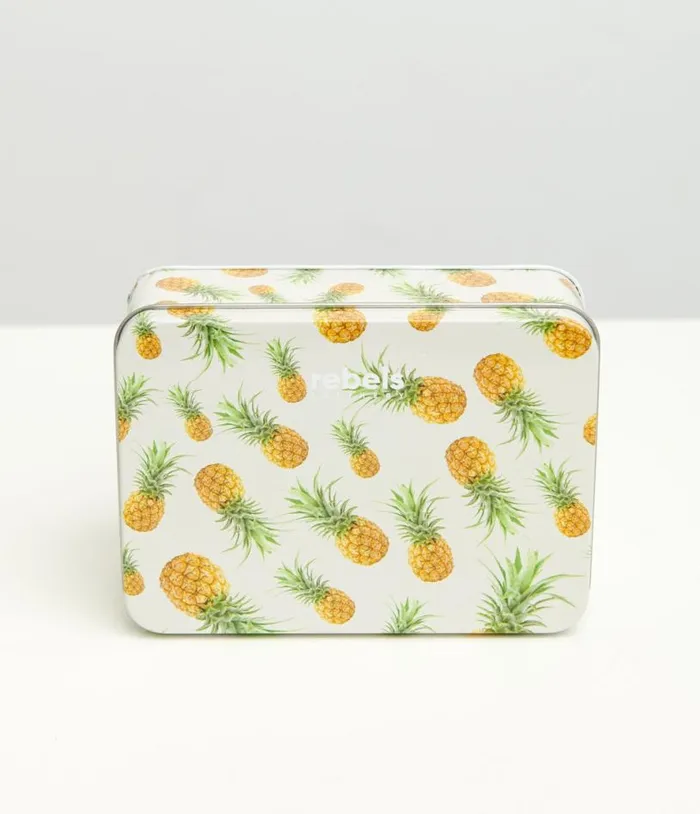Pineapple Tinted Lip Balm Set Accessories Unique Vintage Beauty