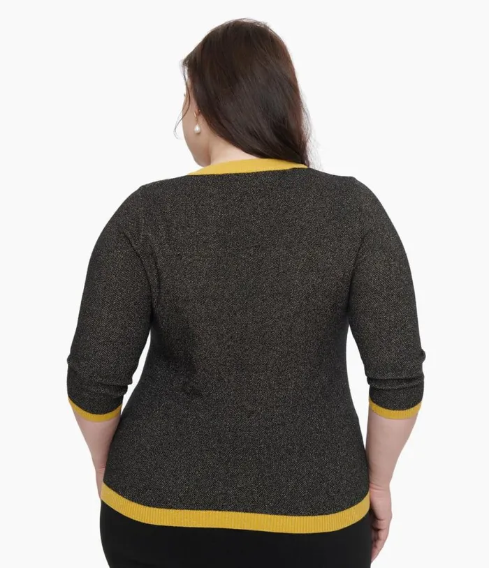 Plus Size 1950s Black and Gold Peacock Feather Embroidered Bookworm Cardigan Clothing Unique Vintage Sweaters and Cardigans
