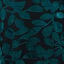 Plus Size 1950s Teal and Black Velvet Burnout Capelet Swing Dress DressesPlus Unique Vintage Pocket Dresses