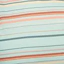 Plus Size Mint and Coral Stripe Rochester Top Clothing Unique Vintage Blouses