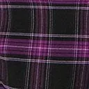 Plus Size Purple Plaid Corset Flare Dress DressesHalloweenPlus Unique Vintage Dresses