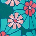Plus Size Teal Flower Child Skirted Wendy Swimsuit Plus Unique Vintage One Piece Swim