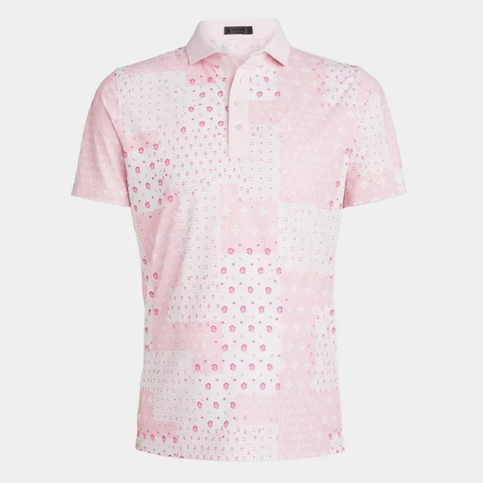 Polos and Shirts Men GFORE BORO PATCH TECH PIQU MODERN SPREAD COLLAR POLO Trifle Polos and Shirts Men GFORE BORO PATCH TECH PIQU MODERN SPREAD COLLAR POLO Trifle