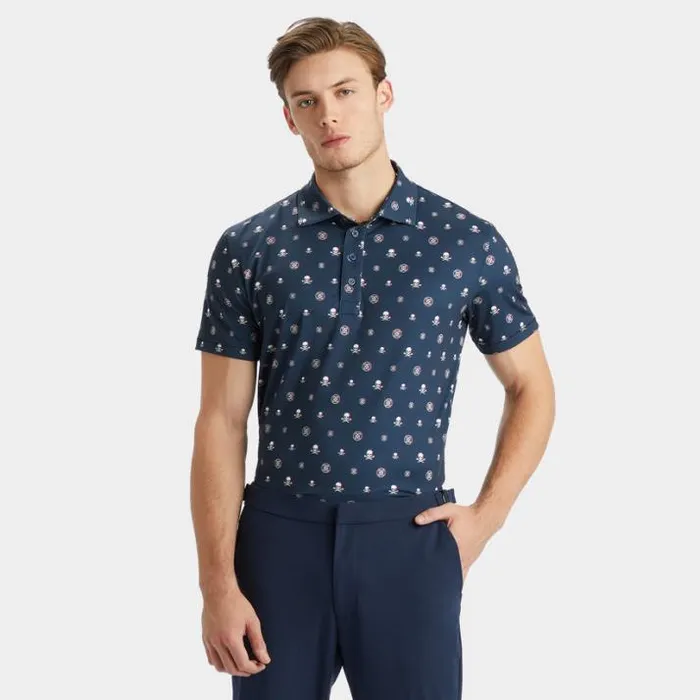 Polos and Shirts Men GFORE RGB TECH JERSEY POLO Twilight